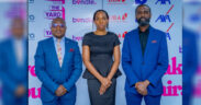 L-R Olusesan Ogunyooye; Kemi Balogun, Managing Director Bvndle; and Oluseye Soyode-Johnson, head of strategic partnerships Bvndle, at the launch of Bvndle in Lagos