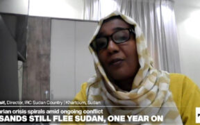 Sudan facing world's worst hunger and displacement crisis, IRC country director says